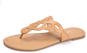 Flip Flop Casual Summer Slide Sandals LM Women's Thong Sandals T-Strap Sandals configuration Slip On Flat Sandals 