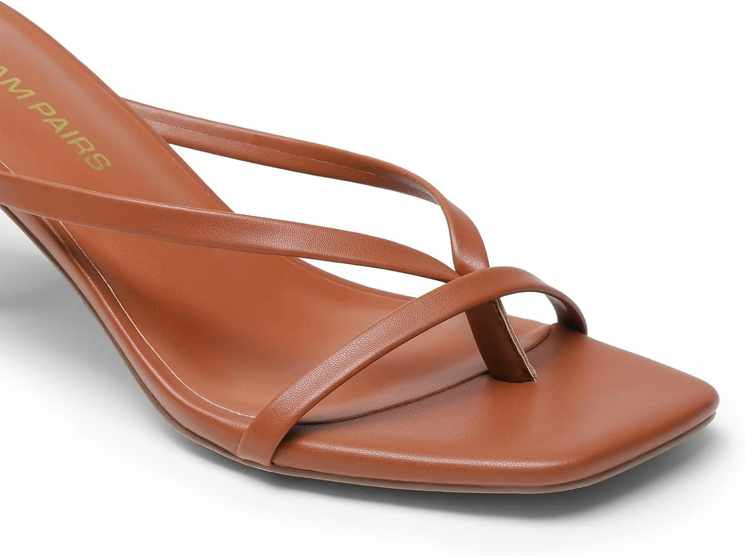 Flip Flops Kitten Low Heels Open Square Toe Thong Heeled Sandals, Sexy Fashion Comfort Shoes for Party Casual sister rental resilient arduous Slides DREAM PAIRS Heels for Women 