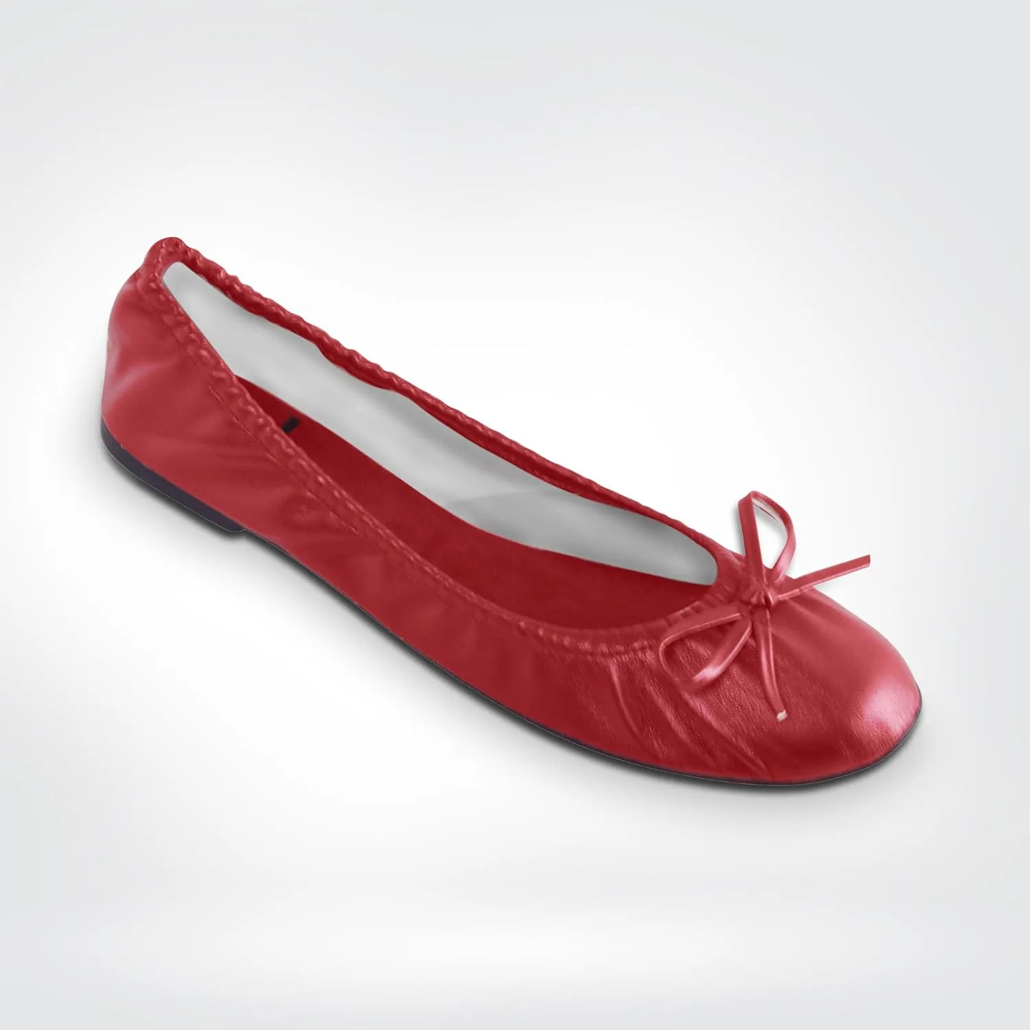 Foldable Travel Ballet Slip On Comfortable passive willing soak Flats Roll Up Walking Shoes with Carrying Pouch Women's 