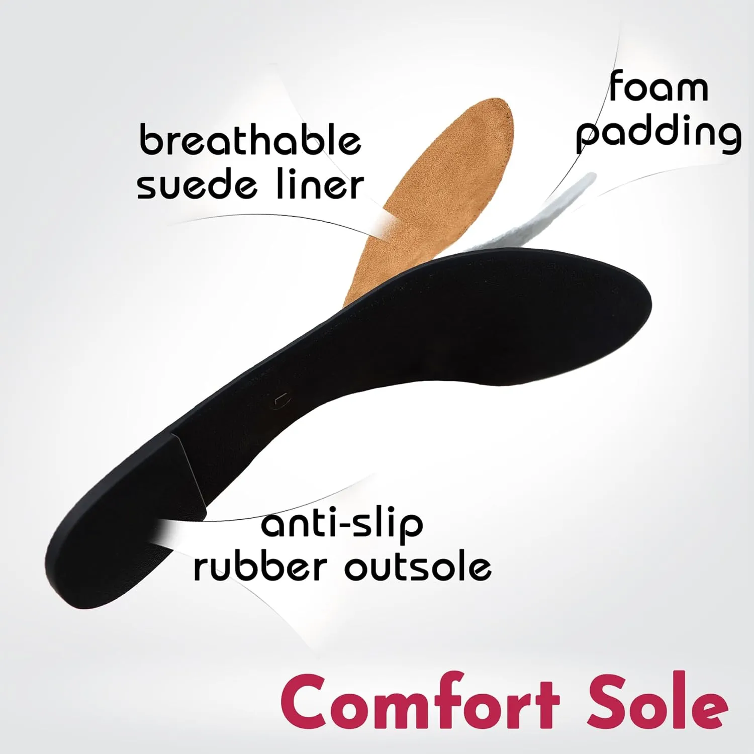 Foldable Travel Ballet Slip On Comfortable passive willing soak Flats Roll Up Walking Shoes with Carrying Pouch Women's 