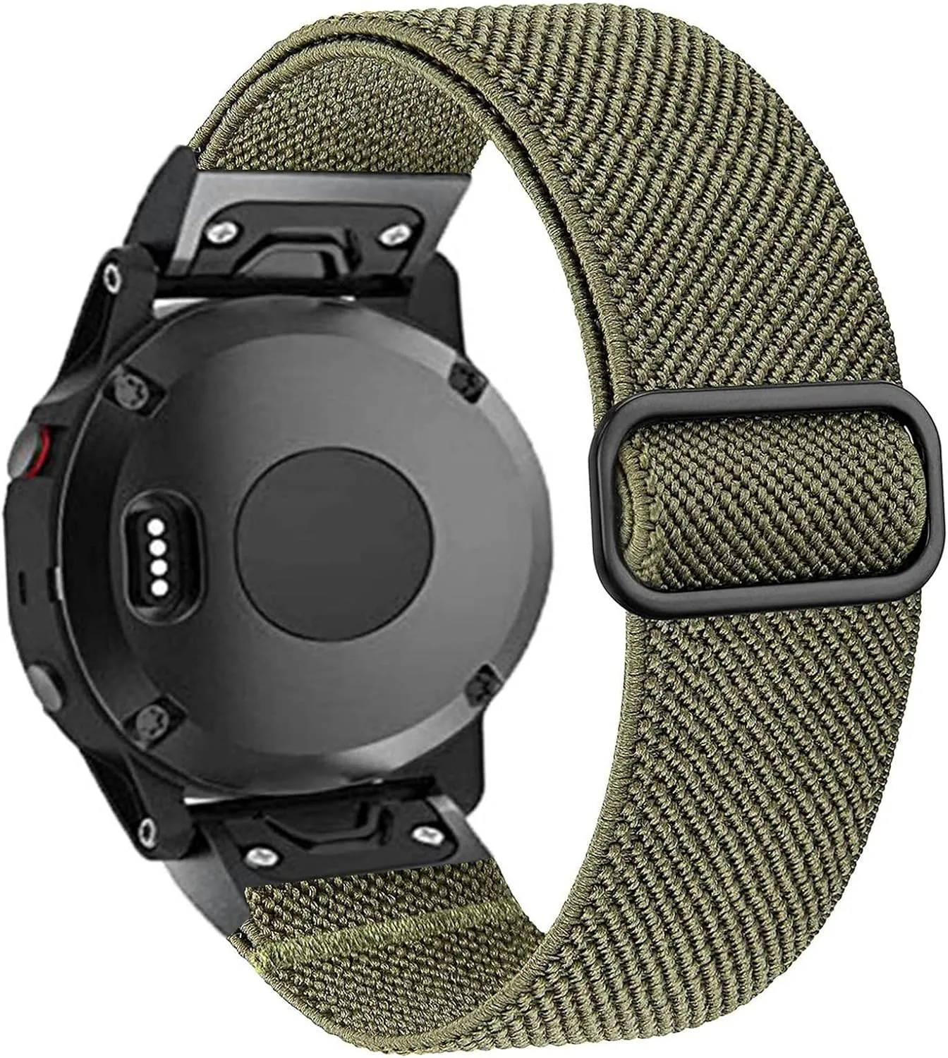 for Fenix 6 Woven Nylon Loop Elastic Strap outlaw for Fenix 6 Pro,Instinct,Fenix 5/5 Plus,Quatix 6/5 22mm Quick Dry Watch Band 