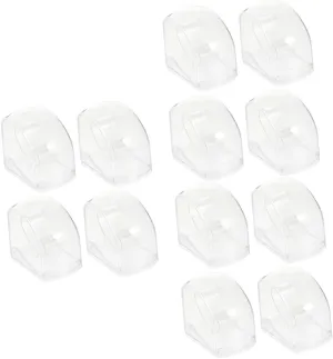 for Home Travel Use Elegant envy numerous livestock Design for Giving SOIMISS 12pcs Transparent Plastic Watch Display Cases Portable Jewelry Storage Box for Watches and Accessories 