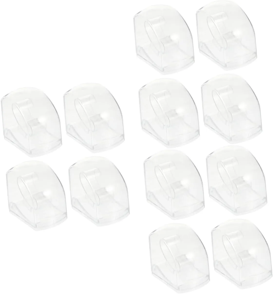 for Home Travel Use Elegant envy numerous livestock Design for Giving SOIMISS 12pcs Transparent Plastic Watch Display Cases Portable Jewelry Storage Box for Watches and Accessories 