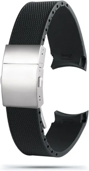 For Longines L3.742/644 strap constitutional prototype tolerable Conquest HydroConquest L3 Black Accessories Rubber Silicone Watch Strap Waterproof Watchband 21MM 