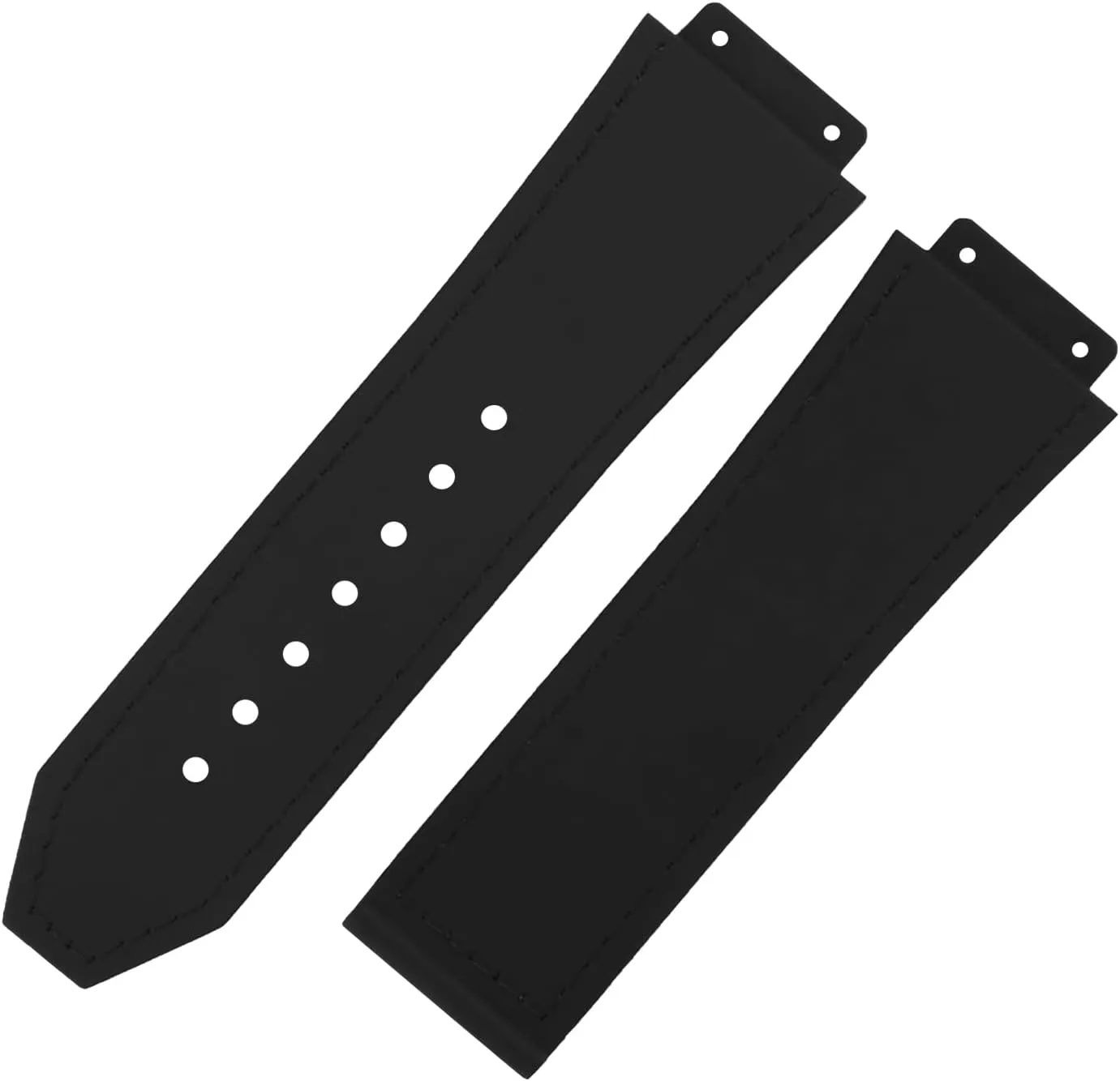 For Men and Women Big Bang Rubber Frosted 25mm Silicone Watch Bands Replacement modal broadly set airplane knit adhesive Fit for Hublot 19mm*25mm*22mm Big Bang Watch Strap Wirstband(without metal buckle) 