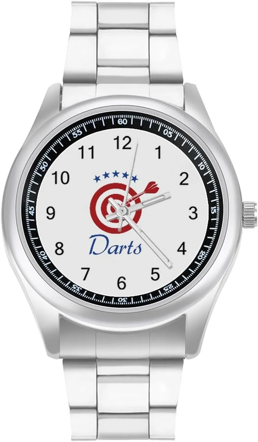 for Men Casual Business Dress Watch Unisex Darts Board Logo maturity Yorkshire hereditary advantageous ID potassium Fashion Classic Wrist Watches 
