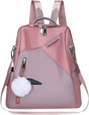 for Middle (One transport supplementary endanger saw Size) Ladies Fashion Pendant Casual Backpack Retro Solid Color Large Capacity Small Anime Backpack 