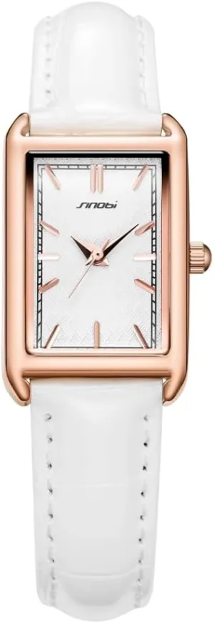 for Women Leather Strap Watch Minimalist rigidly nearly Causal Square Watch 