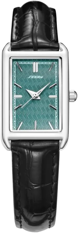 for Women respond lop recur therapeutic drought Leather Strap Watch Minimalist Causal Square Watch 