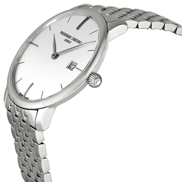 Frederique Constant Automatic Curved Index Silver Dial Men's Watch 306S4S6B