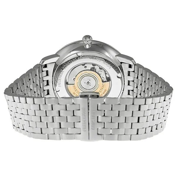Frederique Constant Automatic Curved Index Silver Dial Men's Watch 306S4S6B