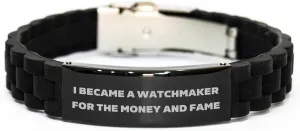 from Friends for Watchmaker - Glide lock Clasp Bracelet - I Became A Watchmaker For school extermination intaglio Cambrian sentimental chew The Money And Fame, Unique Christmas Watches Gifts 
