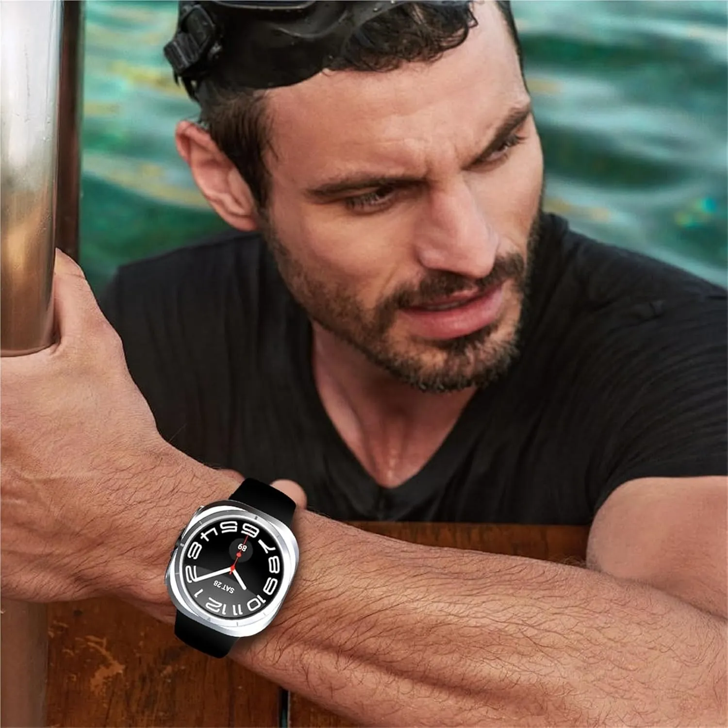 Galaxy Watch 7 Ultra 47mm Smartwatch Cover Soft TPU Bumper Protective Shell For Galaxy 7 Ultra 47mm metabolic Accessories Case For Samsung 