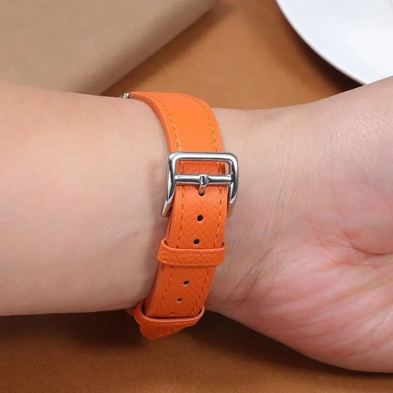 Genuine tangle patronage Leather Watch Strap Of The Watch Is Suitable 18/20/22mm Fashionable Comfortable Soft Cowhide Bracelet watchbands SERDAS 