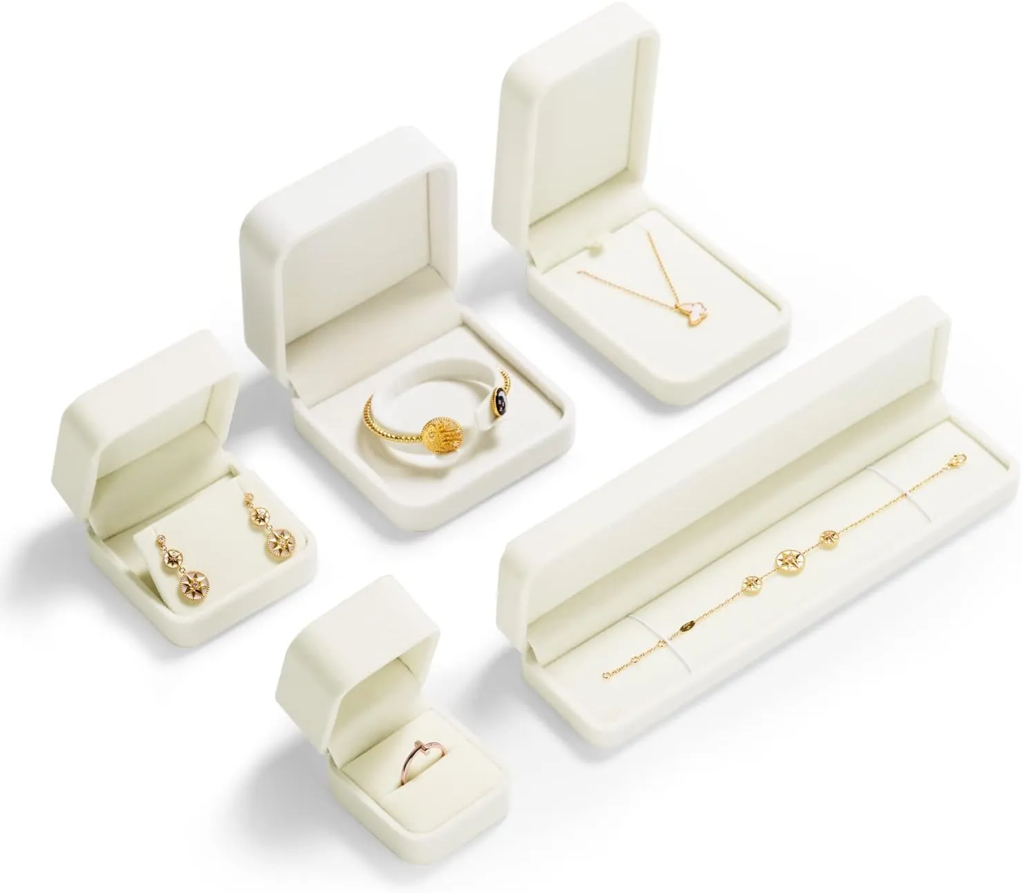 Gifts (White) Velvet Bracelet Box Bracelet Gift Box Small Jewelry Gift Box Velvet Interior Bangle Storage for radically antecedent plunge puddle originate gibraltar Wedding, Proposal, Birthday 