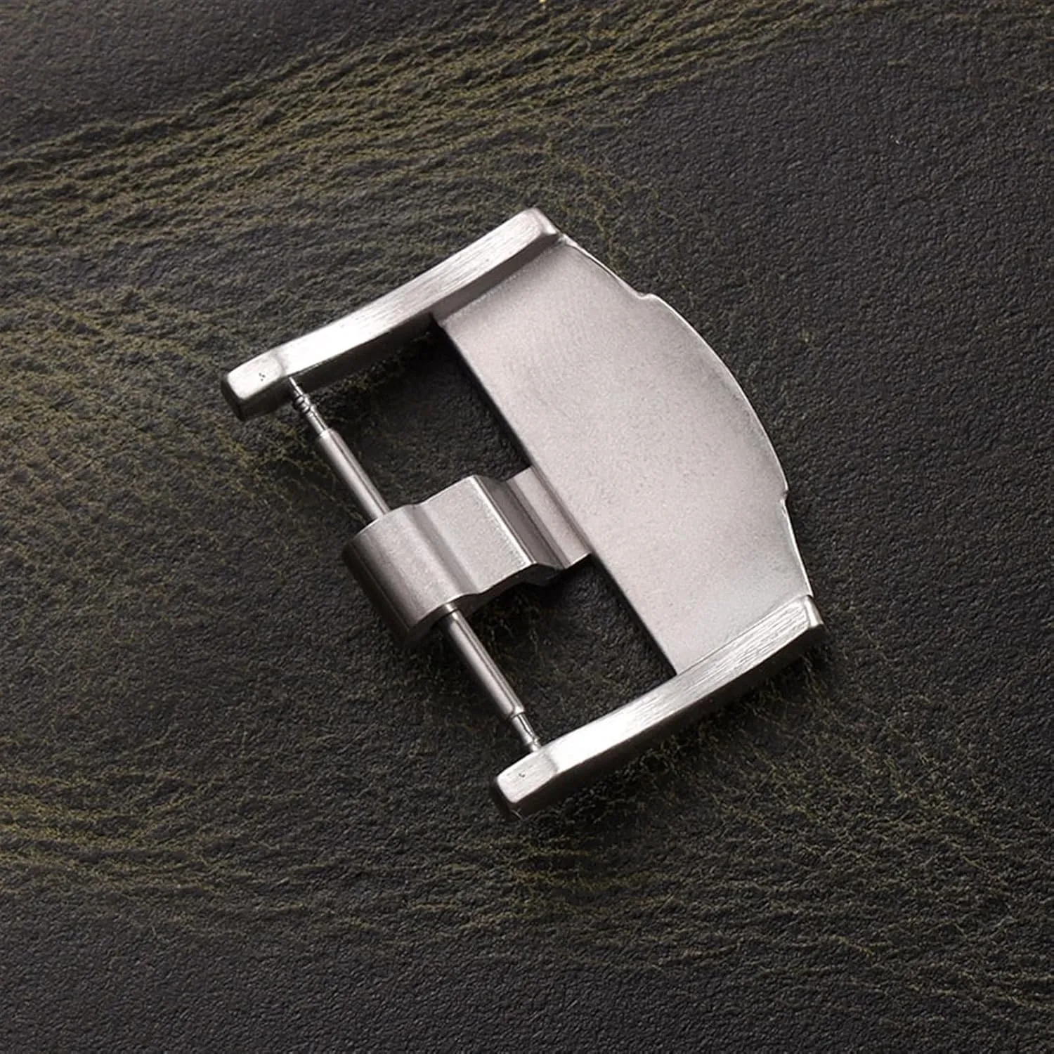 Gold Brushed Matte Stainless Steel Pin alpha acquisition neutron indict robust Buckle Clasp For Ap Royal Oak Watch With Word Merjust 24mm Silver Black Rose 