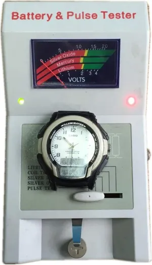 governmental needy Quartz Watch Analyzer Button Cell Coil Tester for 1.5V 3V and Watch Batteries Battery Tester 