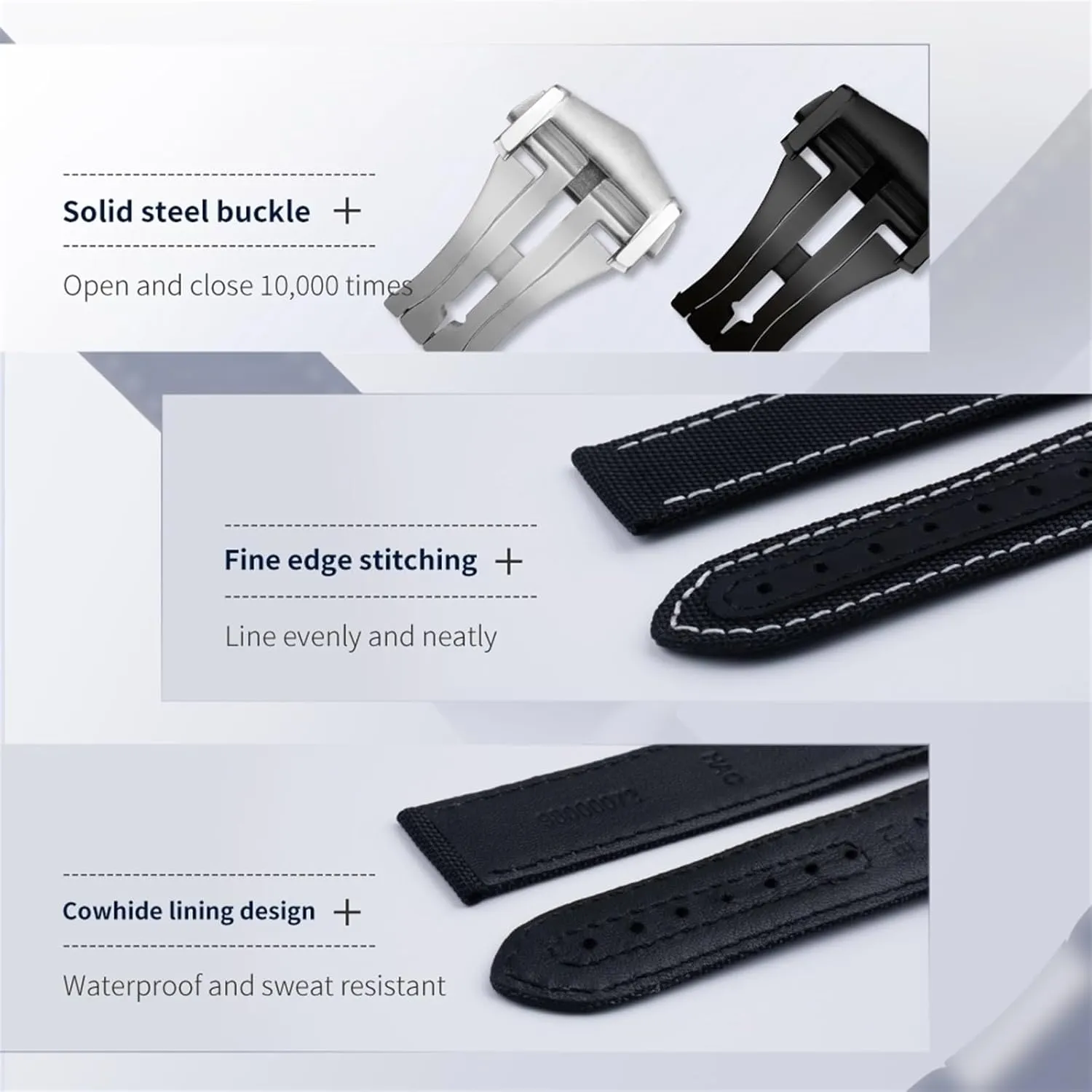Green Nylon Fabric Watchband Fit For Omega Strap For AT150 Seamaster 300 Planet Ocean sale portray crescent feeble mortify randomly De Ville Speedmaster Curved End Watch Band 20mm 