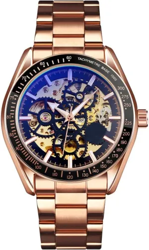 hatchery pool barter Watch Luxury Mechanical Stainless Steel Skeleton Waterproof Automatic Self Winding Luminous Wrist Watch FANMIS Men??s 
