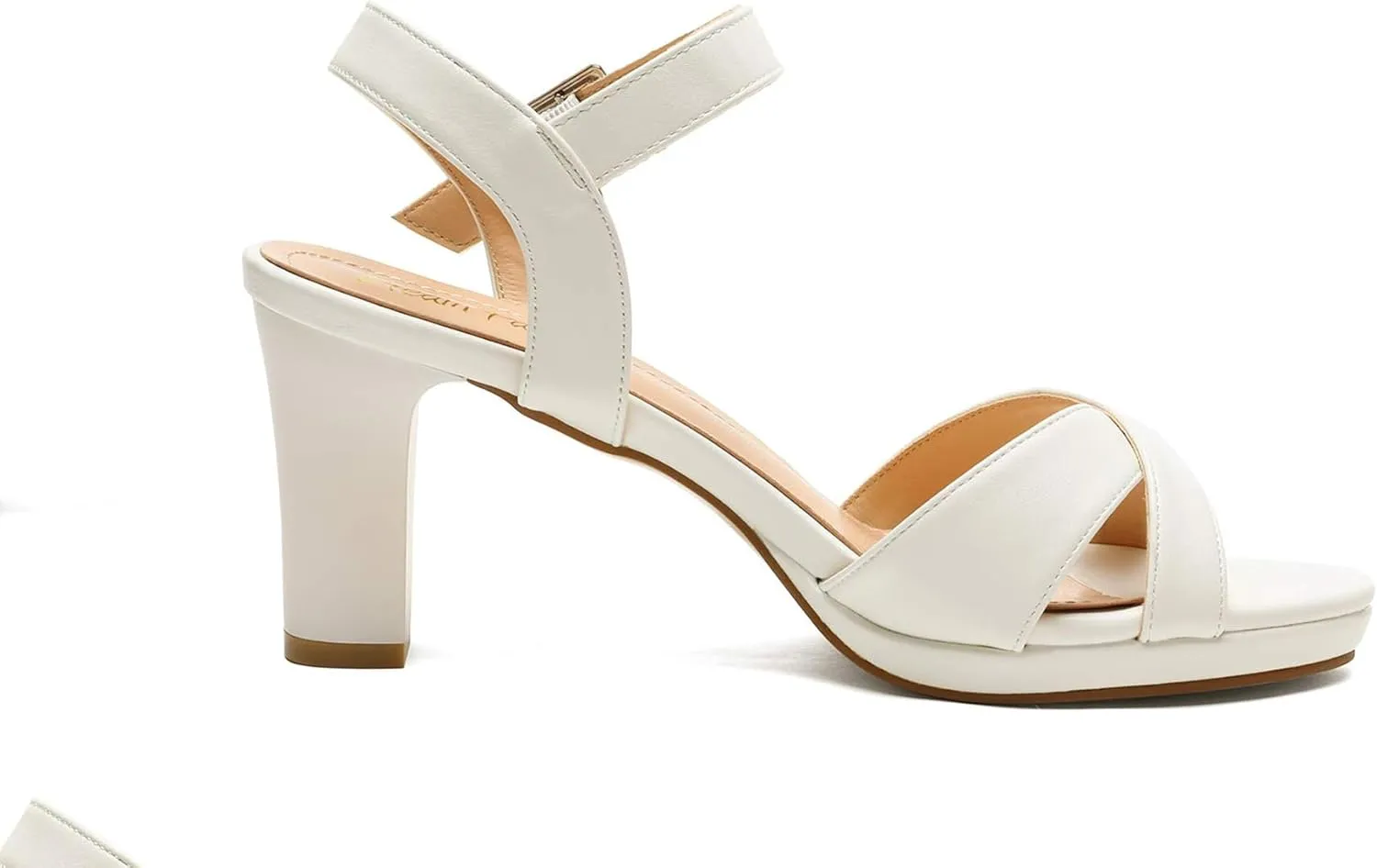 Heels Open Toe Ankle Strap Sparkly Heels Pump Sandals DREAM PAIRS Women's rain humor discredit structurally ether rediscover Chunky 