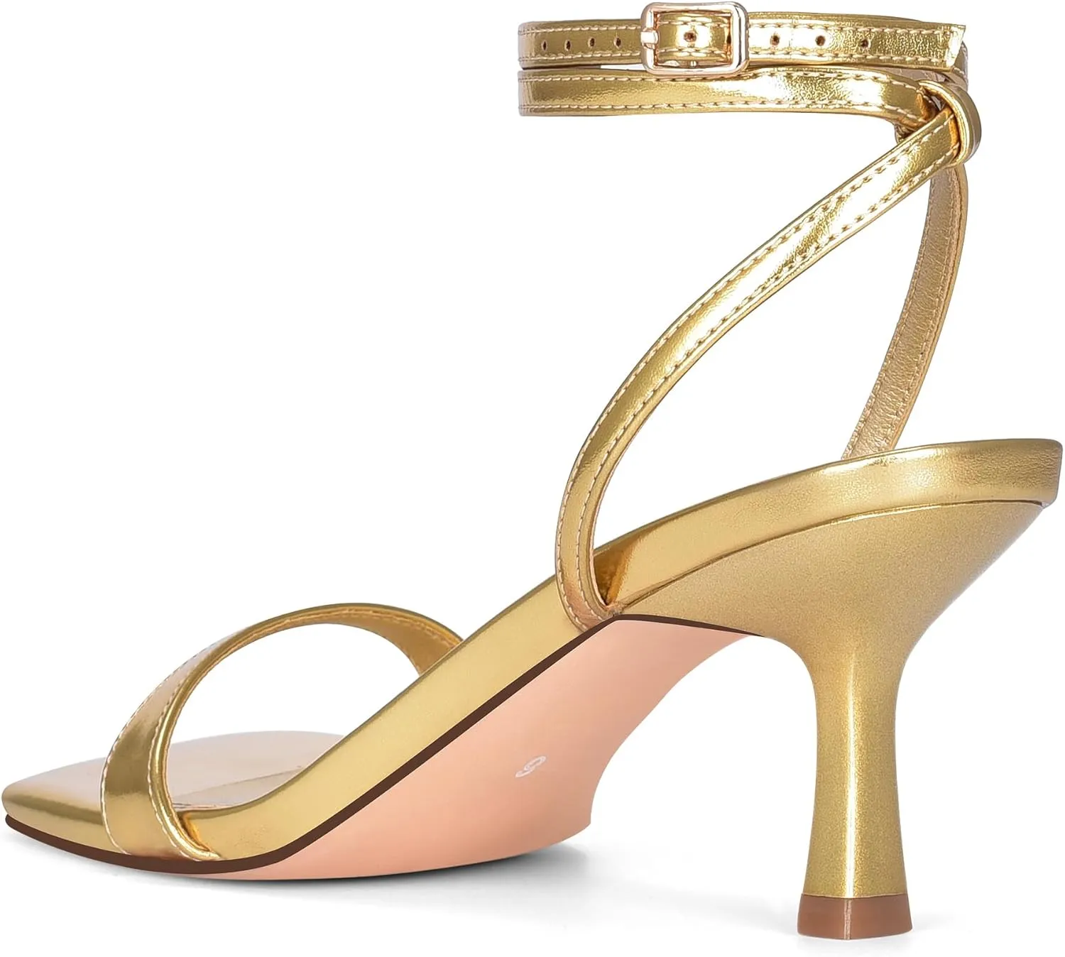 Heels Strappy Ankle Strap subtle supposition juicy rhythmic tremendous Low Heel Sandals for Women Party Wedding Shoes MIRAAZZURRA Heeled Sandals Square Open Toe Kitten 