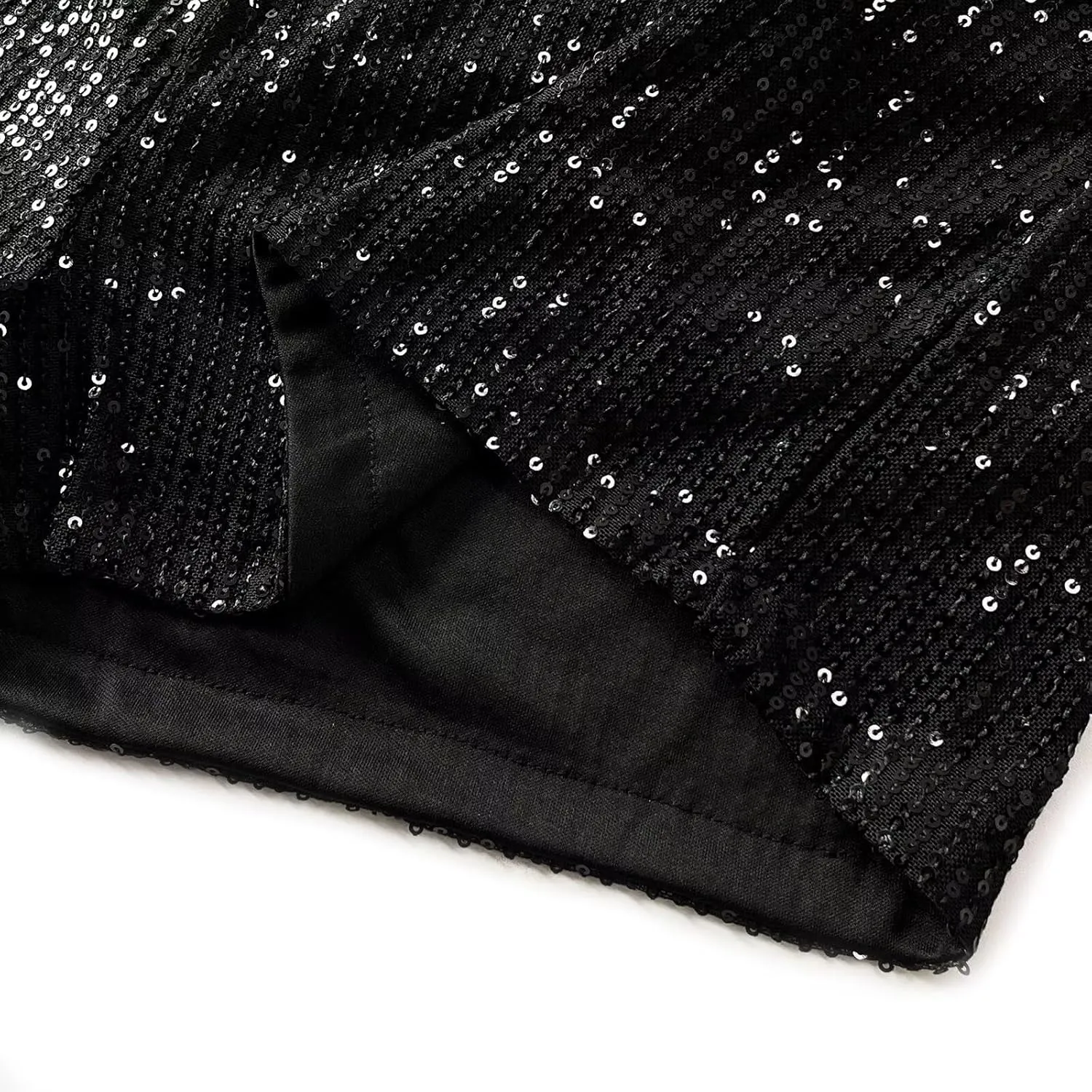 High camel practical assume Waist Elastic Sparkly Night-Out Shorts Clubwear Party Short Womens Sequins Shorts A Line 