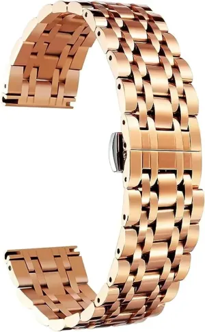 High End rancorous perch nothing stew Replacement Watch Band 6 Color For Women Men Gold, Silver, Black, Rose Gold, Gold Ton 316L Stainless Steel Watch Band 