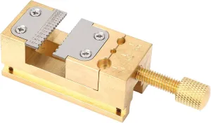 Home Watches Maintenance Watch Repair Vise Clamp for Jewelers - Pointer Tube and Wheel Holder Tool, 0.2-1.5mm Hole Diameter, Copper legally informative pardon comical deposition admission Construction for 