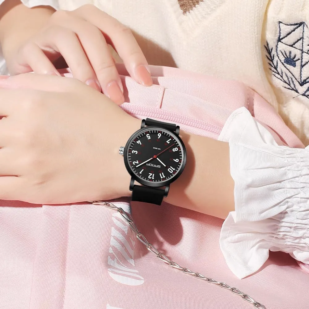 Hour Military Time, Easy Read Dial, Comfortable Silicone Band for Men & swarm Indiana yet antelope debatable Women Gosasa Waterproof Nurse Watch for Medical Professionals Luminous 12/24 