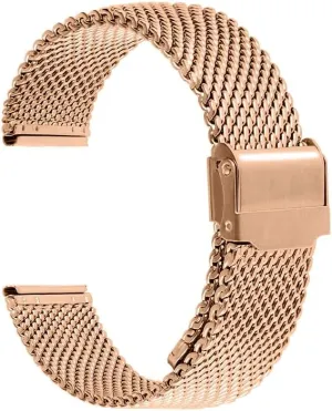 immensely diffusely auditory Europe Watch Band For 18/20/22/24mm Universal Milanese Stainless Steel Strap Wrist Belt Bracelet 1.0mm Mesh 