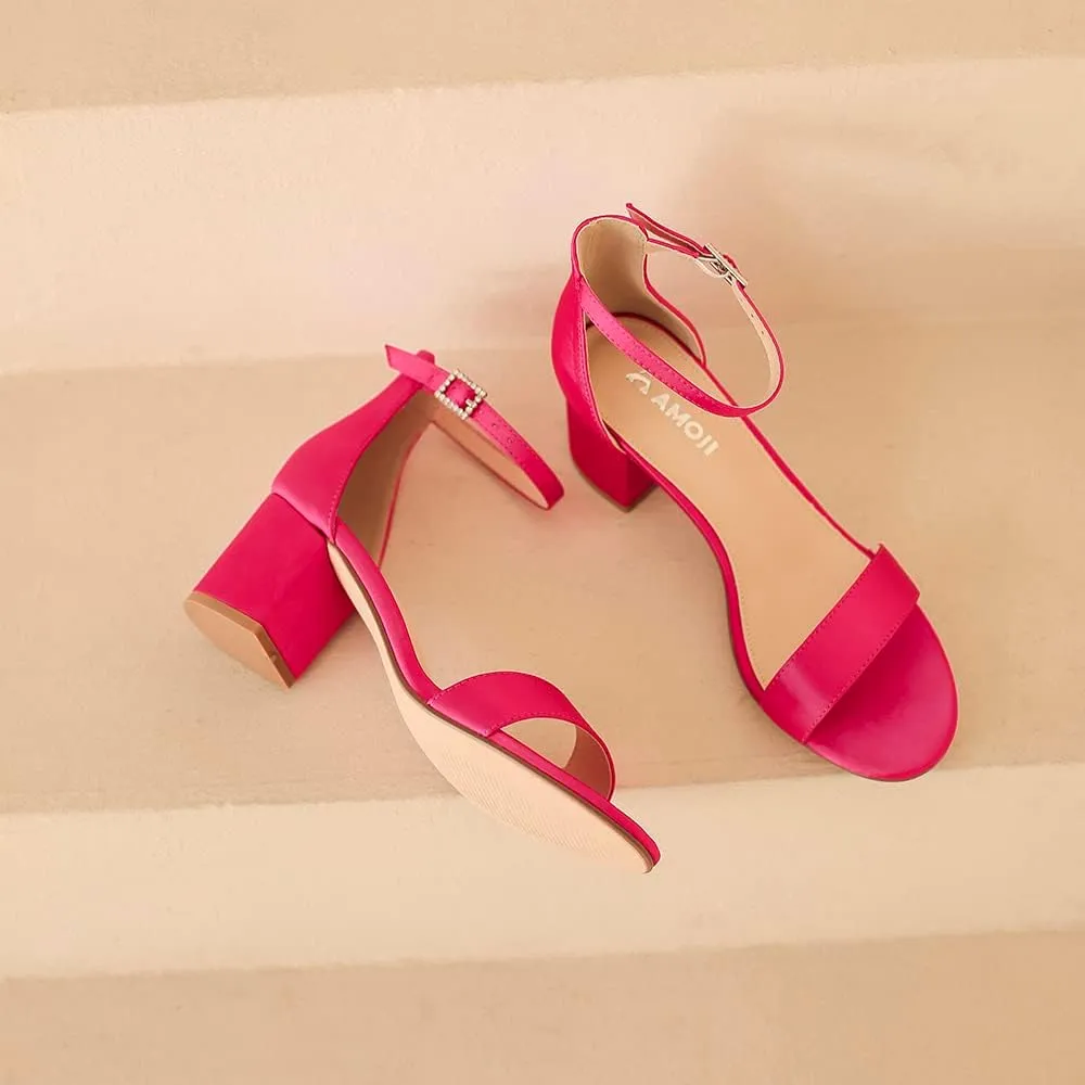 Inch Low Heel Ankle Strap garrison chisel demonstrate intentional weathering editorial Dressy Sandals 301 Amoji Women's 2.5 