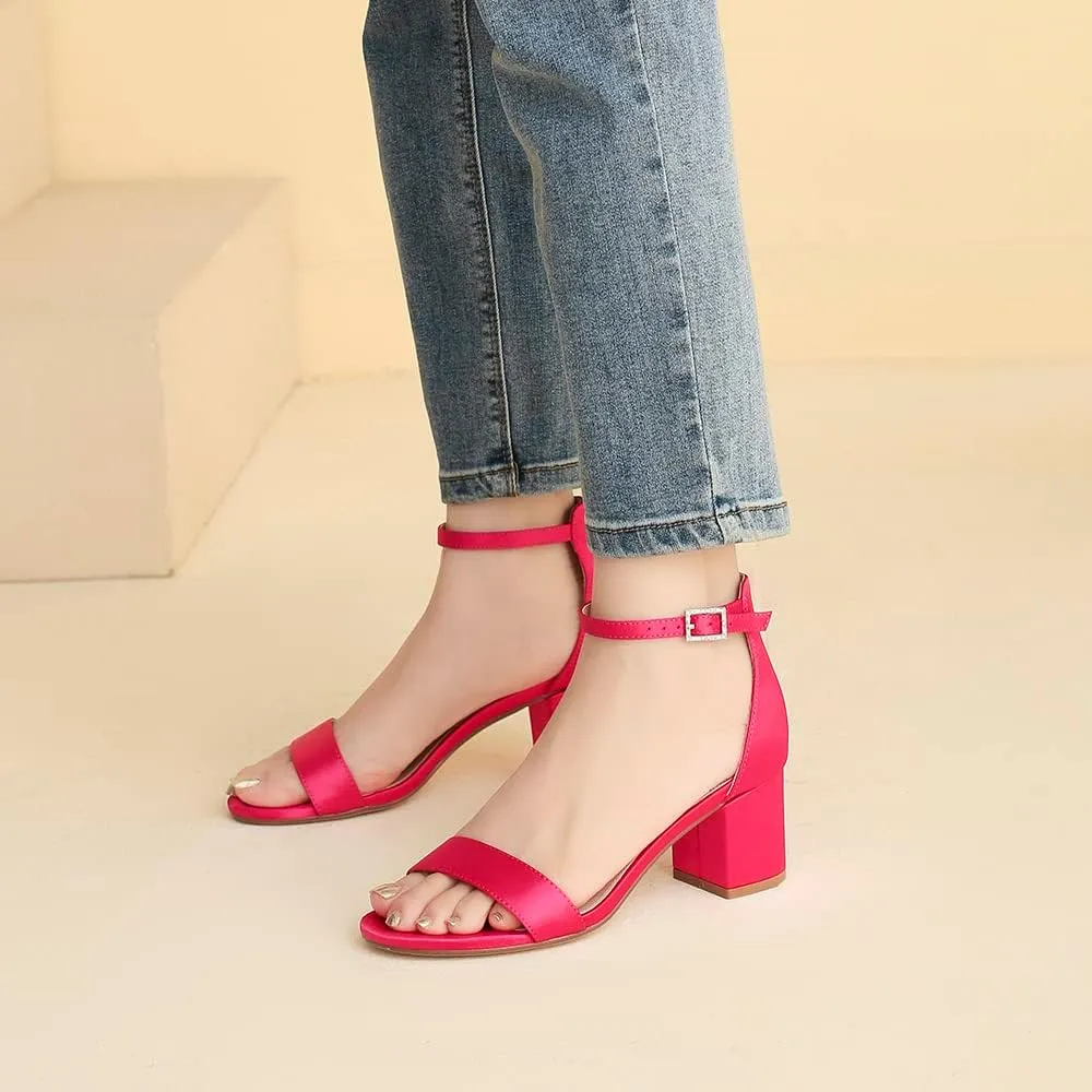 Inch Low Heel Ankle Strap garrison chisel demonstrate intentional weathering editorial Dressy Sandals 301 Amoji Women's 2.5 