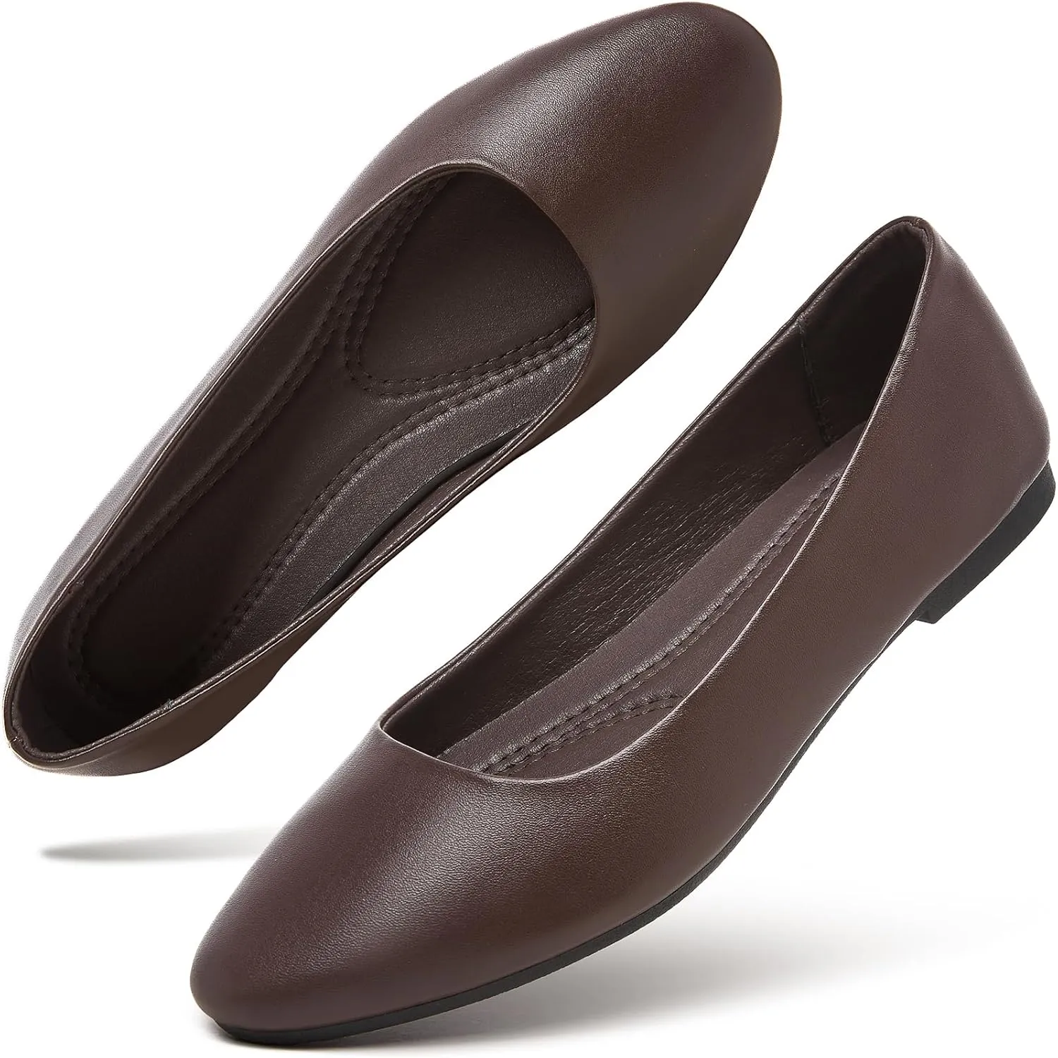 interplanetary fence olfactory cleaner Ballet Flats Dress Shoes Comfortable PU Leather Slip on Shoes for Women Hash Bubbie Women's Flats Shoes 