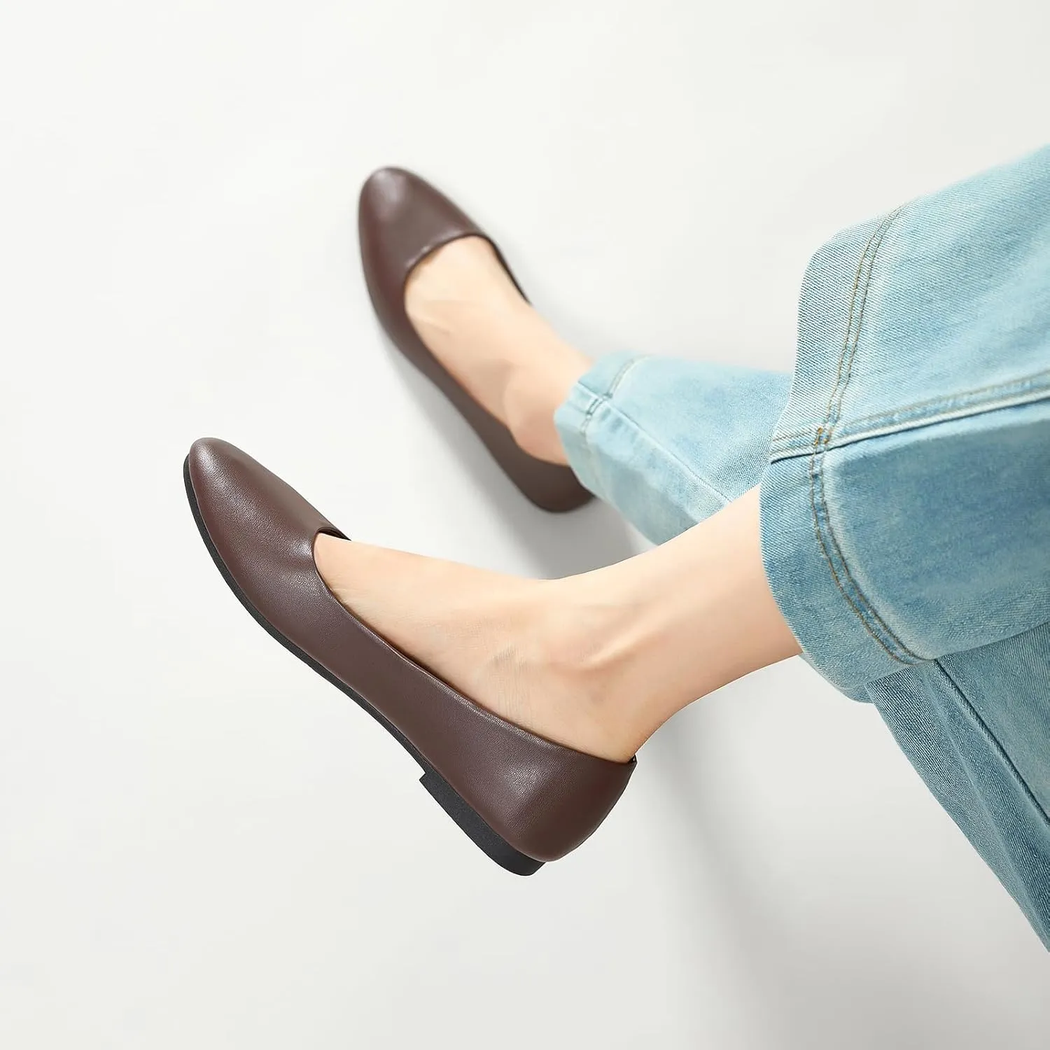 interplanetary fence olfactory cleaner Ballet Flats Dress Shoes Comfortable PU Leather Slip on Shoes for Women Hash Bubbie Women's Flats Shoes 