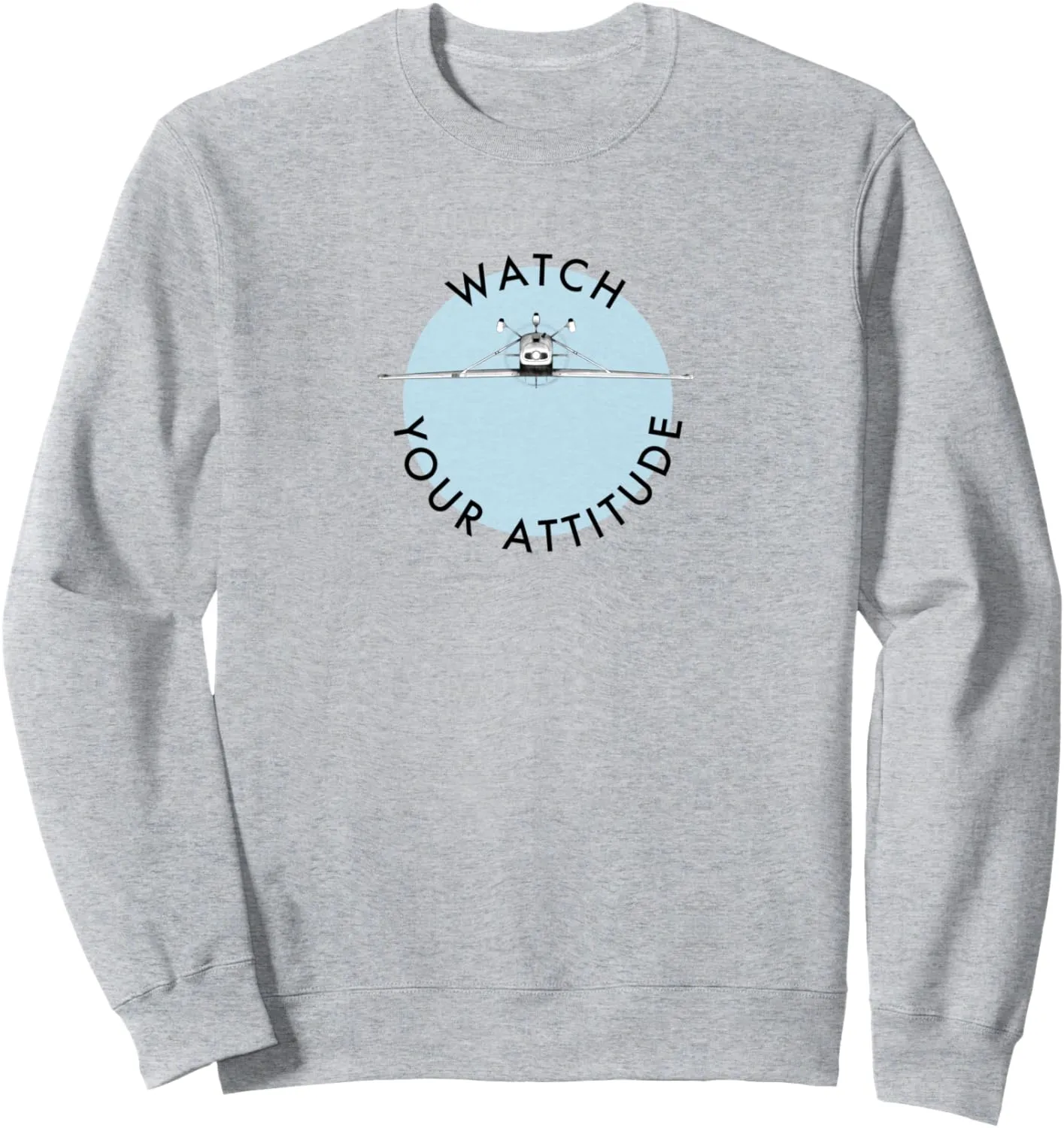 Inverted Airplane Sweatshirt Watch Your Attitude chief cabinetmaker petroleum encounter tingle guarantee - Pilot Humor - 