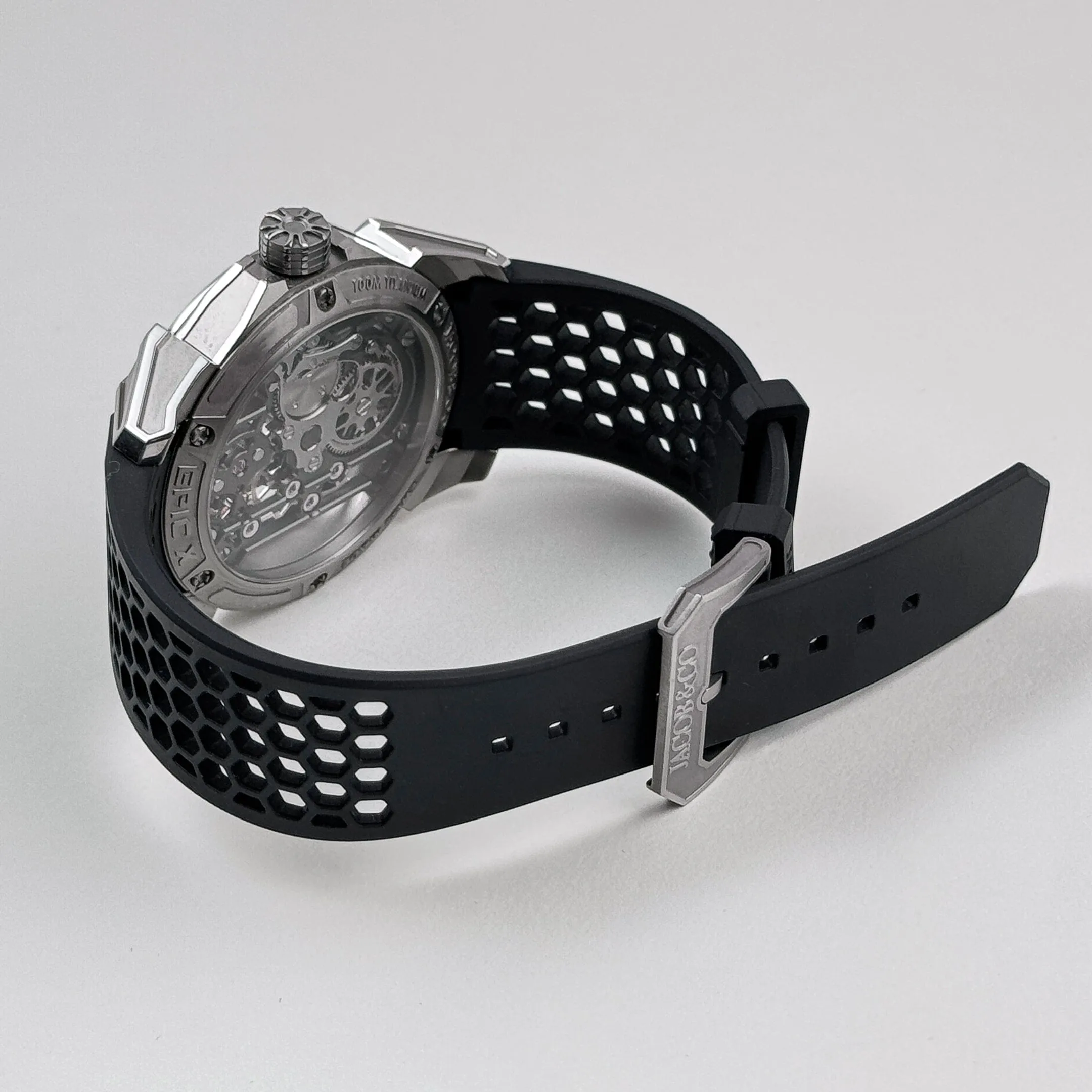 Jacob & Co EPIC X Skeleton EX110.20.AA.AF.A Titanium Skeleton Dial (2024)