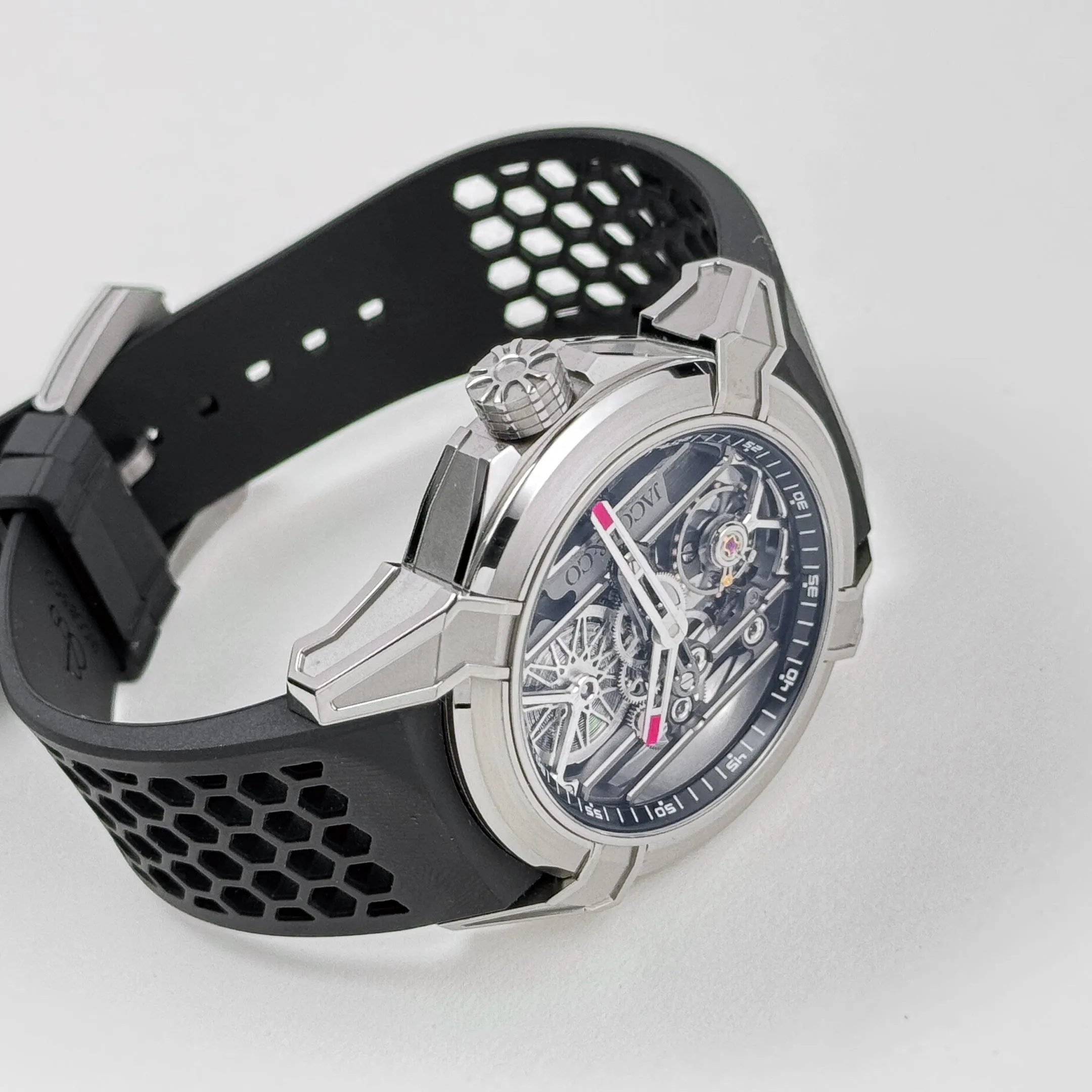 Jacob & Co EPIC X Skeleton EX110.20.AA.AF.A Titanium Skeleton Dial (2024)