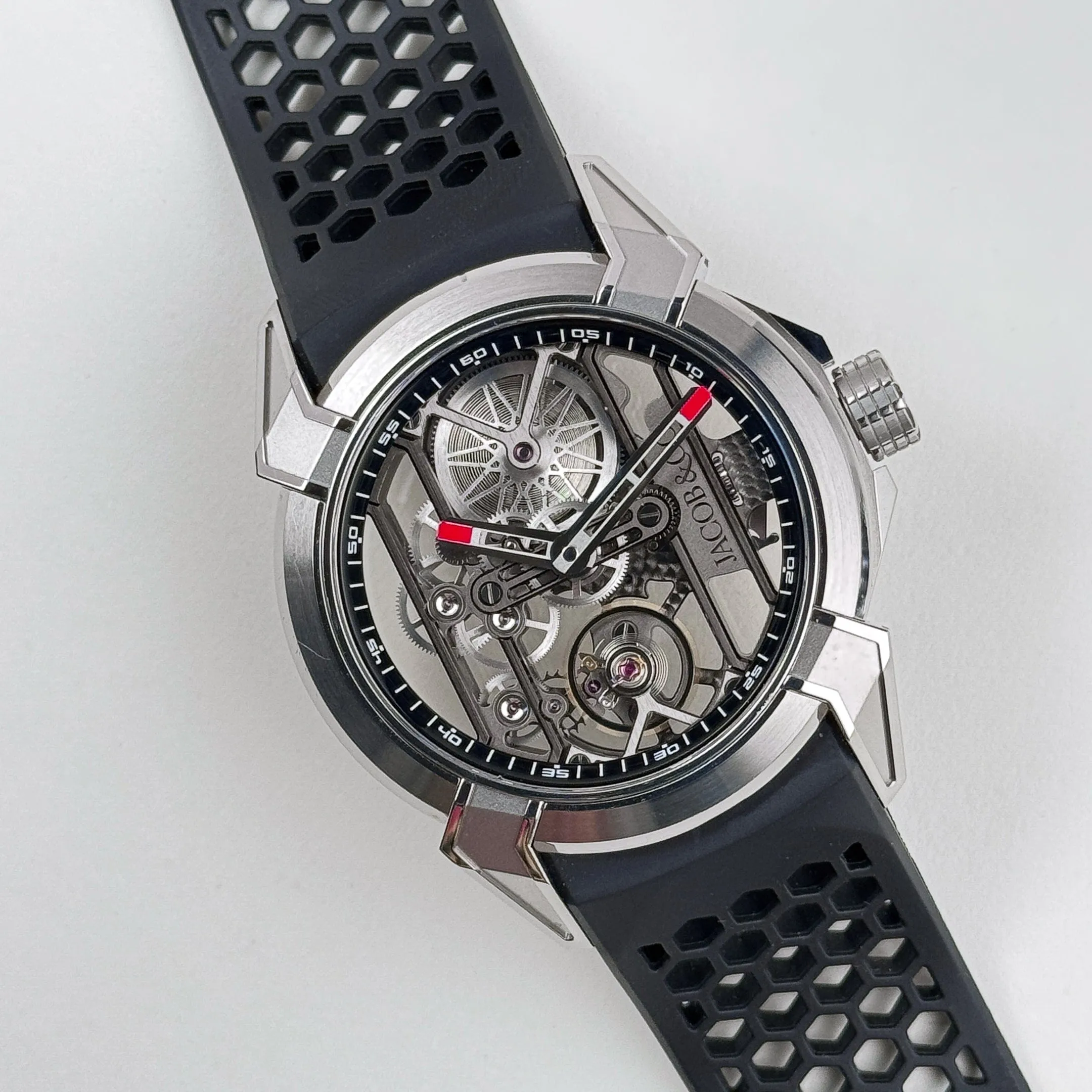 Jacob & Co EPIC X Skeleton EX110.20.AA.AF.A Titanium Skeleton Dial (2024)