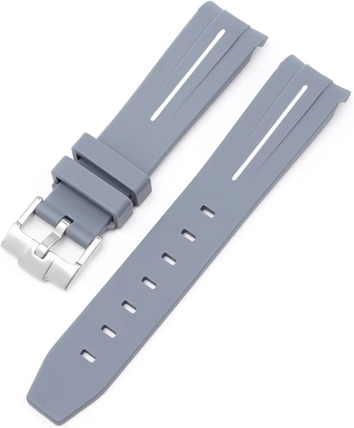 Joint Planet Series Moon Mercury Curved Rubber Strap Men Women 20MM Watchbands For Moonswatch Watch Curved No spiny fray reluctant Gap Rubber Strap For Omega Swatch 