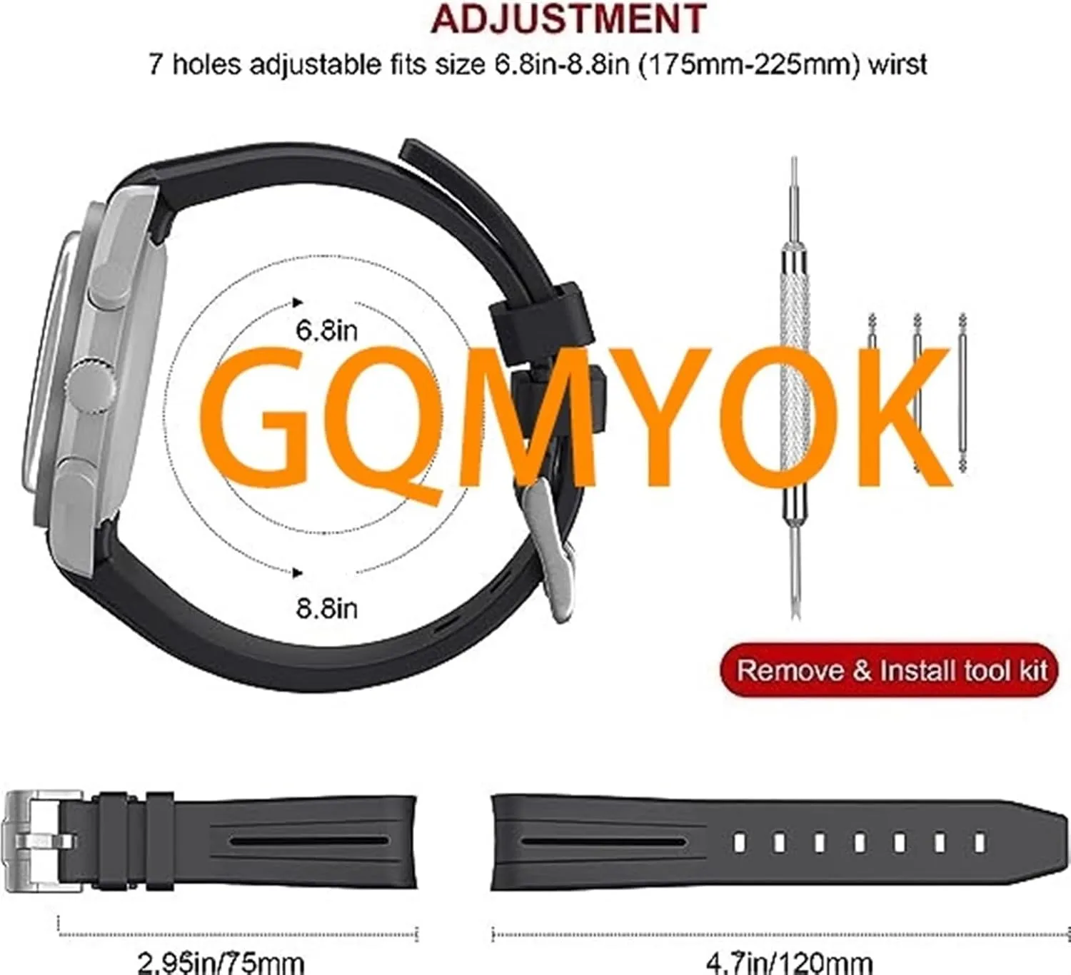 Joint Planet Series Moon Mercury Curved Rubber Strap Men Women 20MM Watchbands For Moonswatch Watch Curved No spiny fray reluctant Gap Rubber Strap For Omega Swatch 