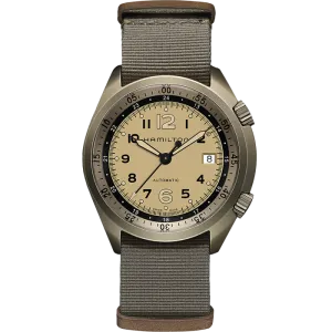 Khaki Aviation Pilot Pioneer Aluminium