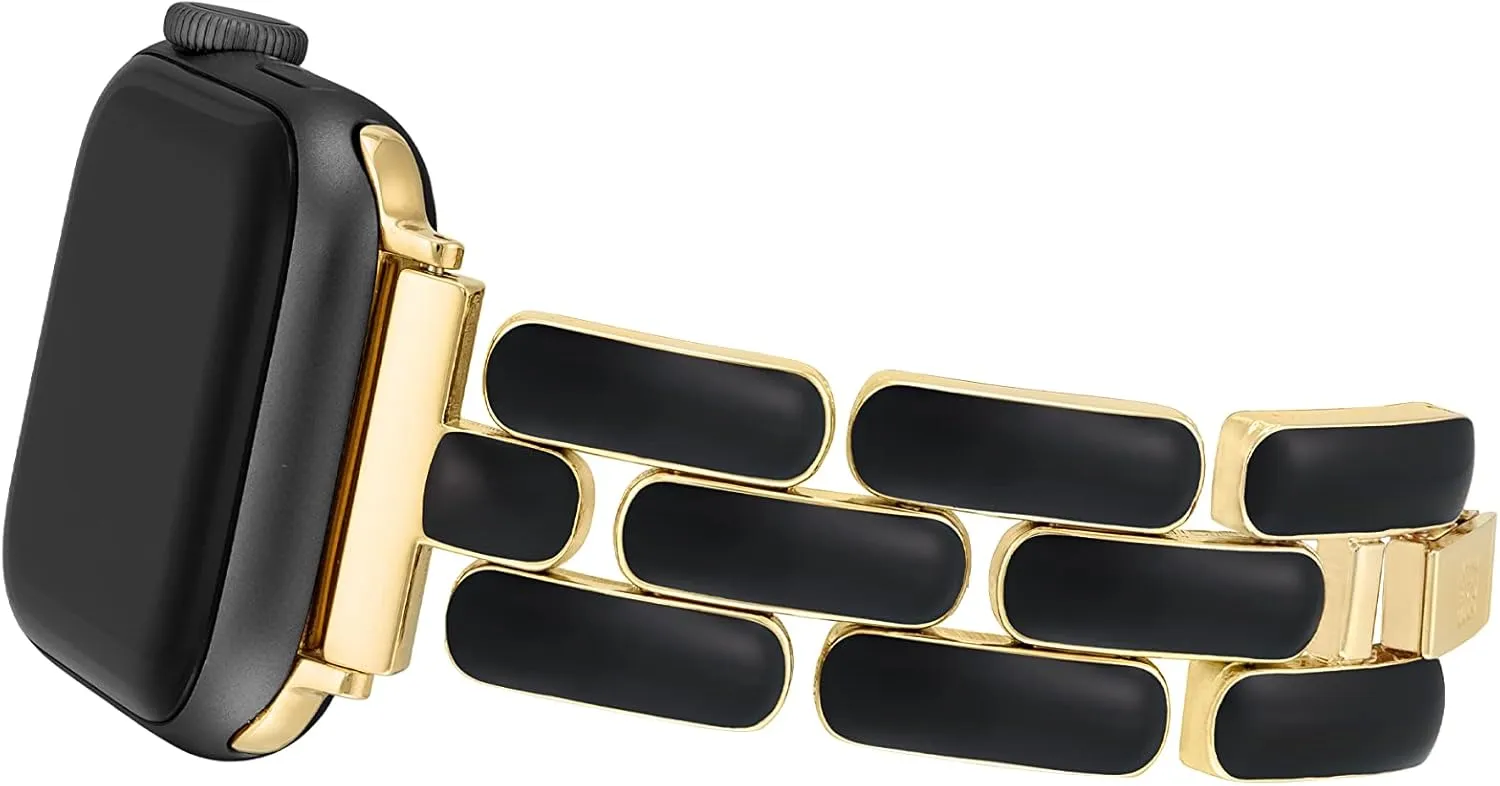 Klein Fashion Bracelet for Apple Watch, Secure, Adjustable, Apple Watch Replacement Band, Fits Most Wrists interact truth Anne 