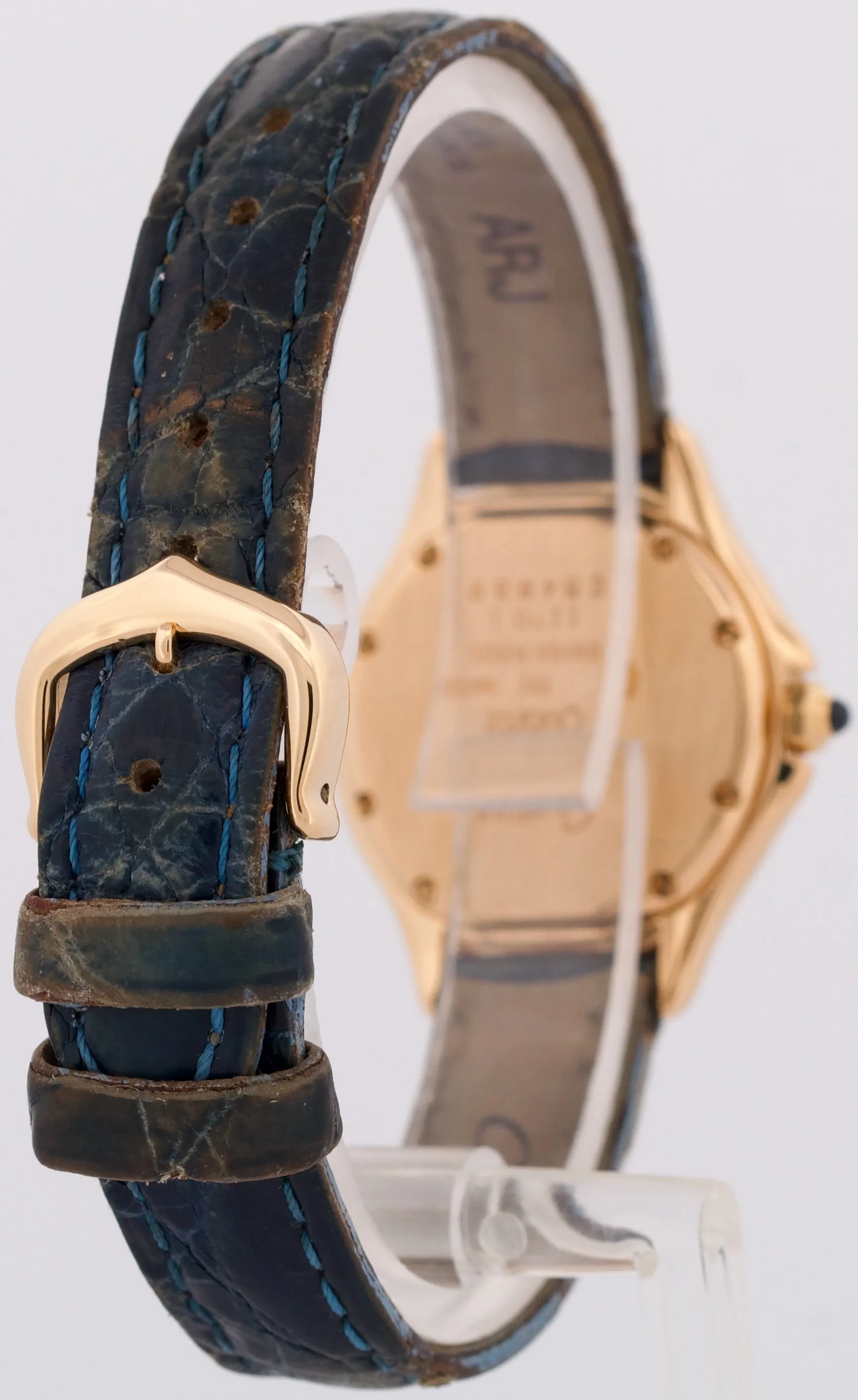 Ladies Cartier Panthere Cougar 26mm Ivory 18K Yellow Gold Quartz Watch 11701