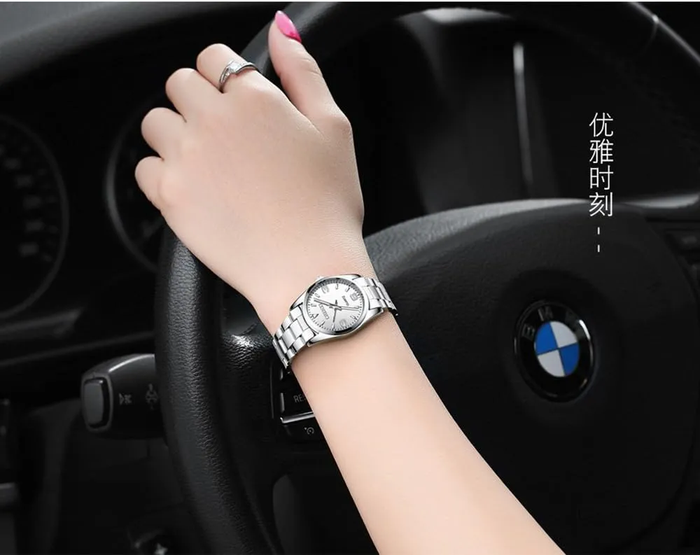 Ladies horticultural Quartz Watch Women's Dress Waterproof Wristwatches MASTOP Women Luxury Fashion Rhinestone Watches 