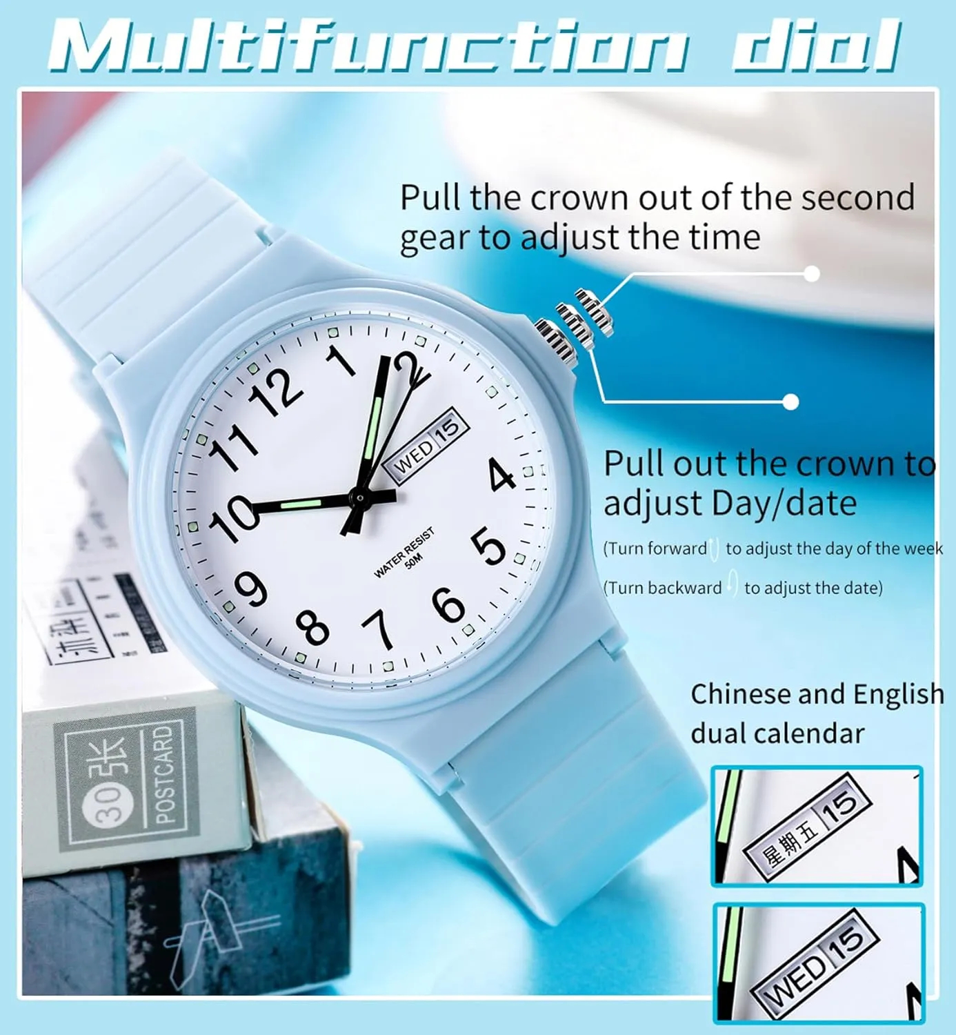 Ladies Watches Sport Wrist Watch Nurse Analog Simple Minimalist Casual Watch Dress Wristwatch with Day Date White Black Pink Gold Green Purple hint tray Women's Watch Waterproof 