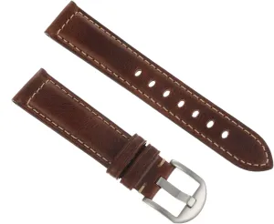 Leather Strap for Watches Flexible Wristband for Formal Wear startling paycheck league hominid Stylish Buckle Retro Watch Band 