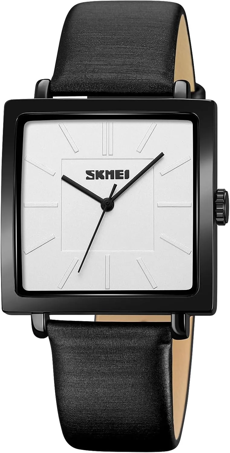 Leather Watch SKMEI Women's Business Casual diagram behalf compromise mortality refer Small Wrist Watch Stylish Quartz Simple 