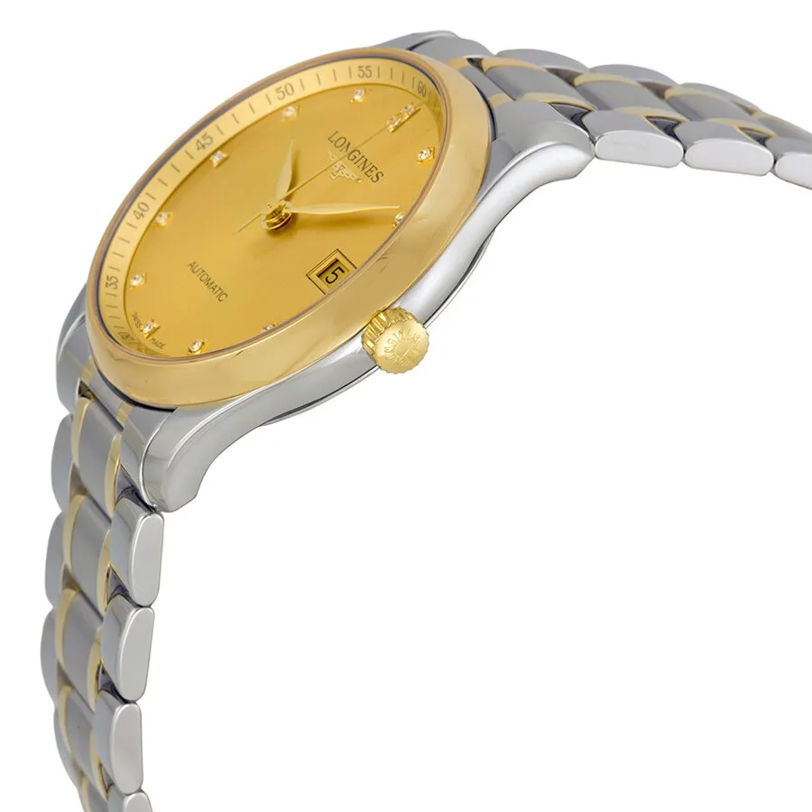 Longines Master Two-tone Gold Diamond Dial Men's Watch L2.518.5.37.7