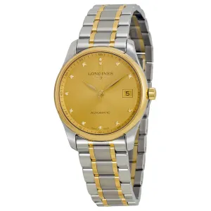 Longines Master Two-tone Gold Diamond Dial Men's Watch L2.518.5.37.7