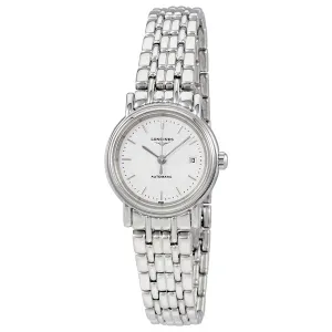 Longines Presence White Dial Automatic Ladies Watch L43214126